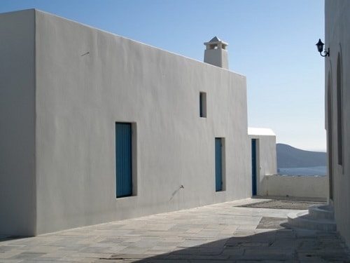 Filming in Greece